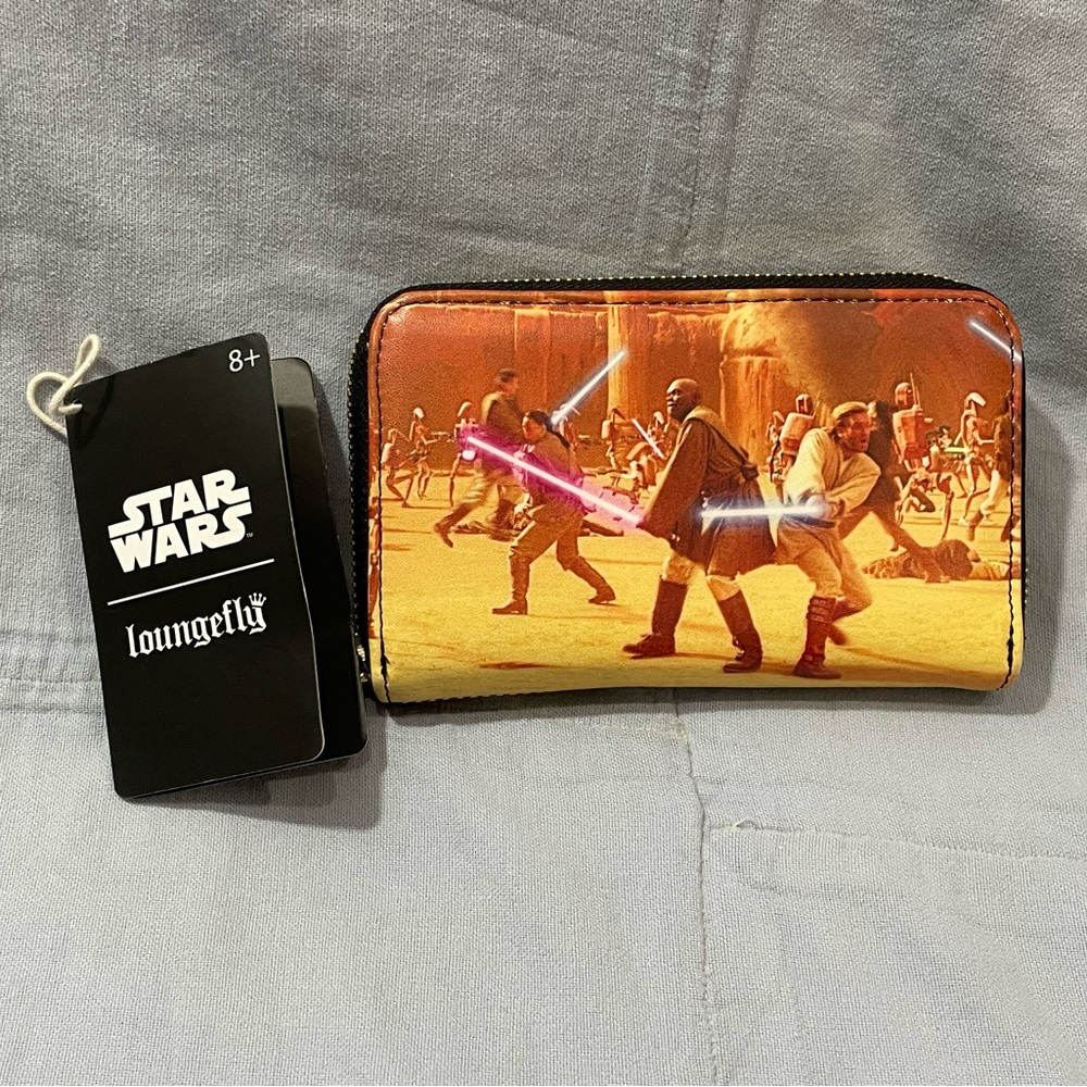 NEW Loungefly Wallet - Disney - Star Wars‎ Episode II - Attack of the Clones